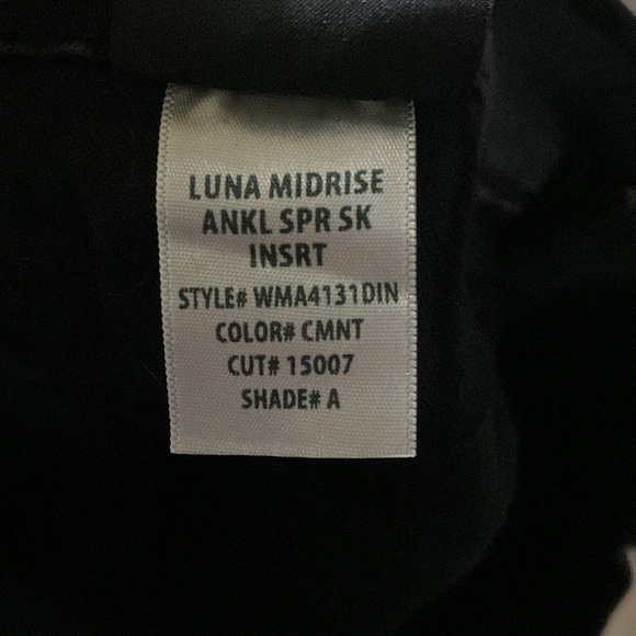 NWT HUDSON DAMAGE jeans mid rise ankle Luna super skinny denim pant rare unique - Picture 12 of 14